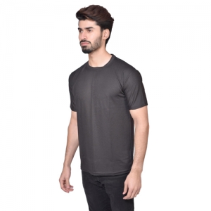 Black Dry Fit Round Neck T Shirt Manufacturers Manufacturers in Andaman and Nicobar Islands