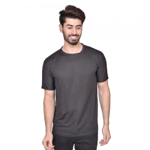 Black Dry Fit Round Neck T Shirt Manufacturers in Delhi