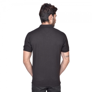 Black Orion Matty Polo T Shirt  Manufacturers in Delhi