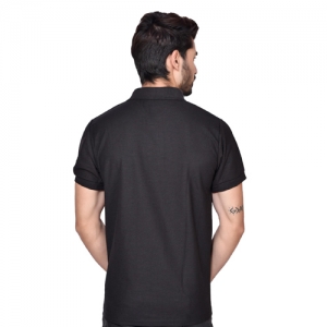 Black Rangers Matty Polo T Shirt  Manufacturers in Delhi