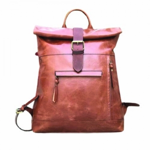 Brown Leather Backpack Manufacturers, Suppliers, Exporters in Delhi