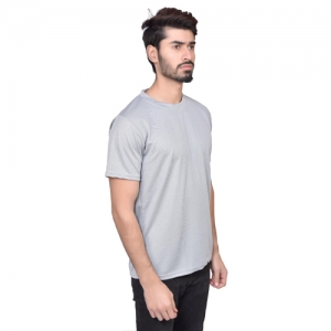 Grey Dry Fit Round Neck T Shirt Manufacturers Manufacturers in Assam