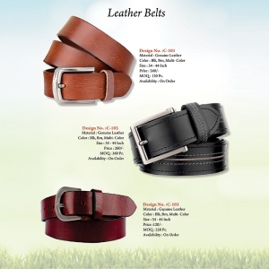 Leather Belts Manufacturers, Suppliers, Exporters in Delhi