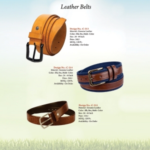 Casual Leather Belts Manufacturers, Suppliers, Exporters in Delhi