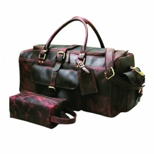 Premium Leather Travel Bag Manufacturers, Suppliers, Exporters in Delhi
