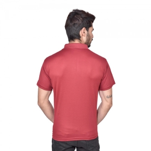 Red Dry Fit Collar T Shirt  Manufacturers in Delhi