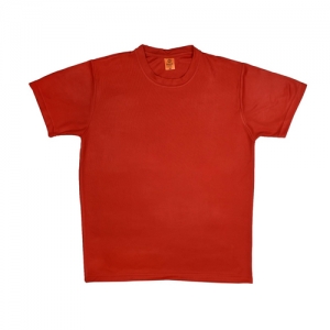 Red Dry Fit Round Neck T Shirt  Manufacturers in Delhi