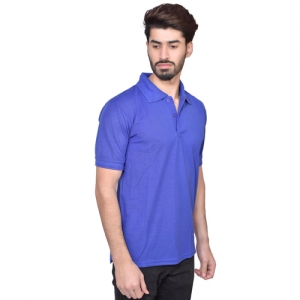 Royal Blue Orion Matty Polo T Shirt Manufacturers in Delhi