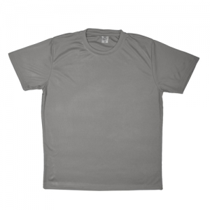 Standard Grey Dry Fit Round Neck T Shirt  Manufacturers in Andaman and Nicobar Islands